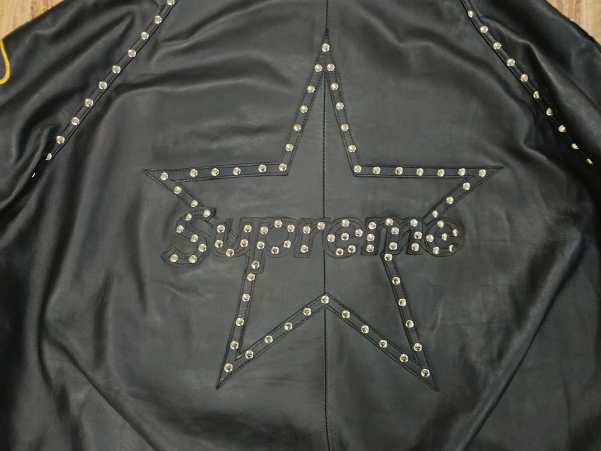 Star Studded Supreme Leather Jacket