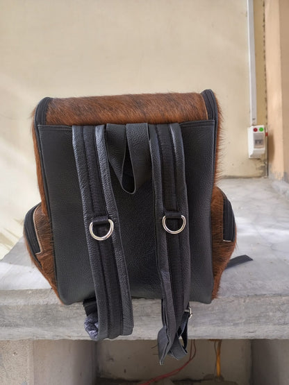 brown backpack customize backpack large backpack custom laptop backpack cowhide bag leather backpack handmade bag large backpack travel backpack unisex bag christmas gift ccyber monday sale