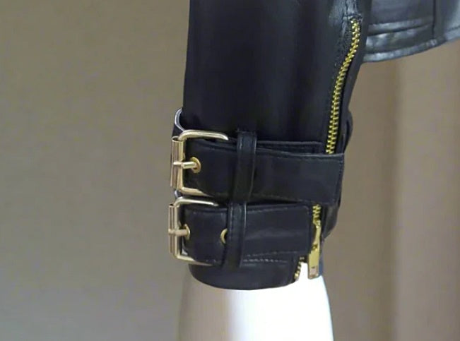 Rose Gold Biker Jacket