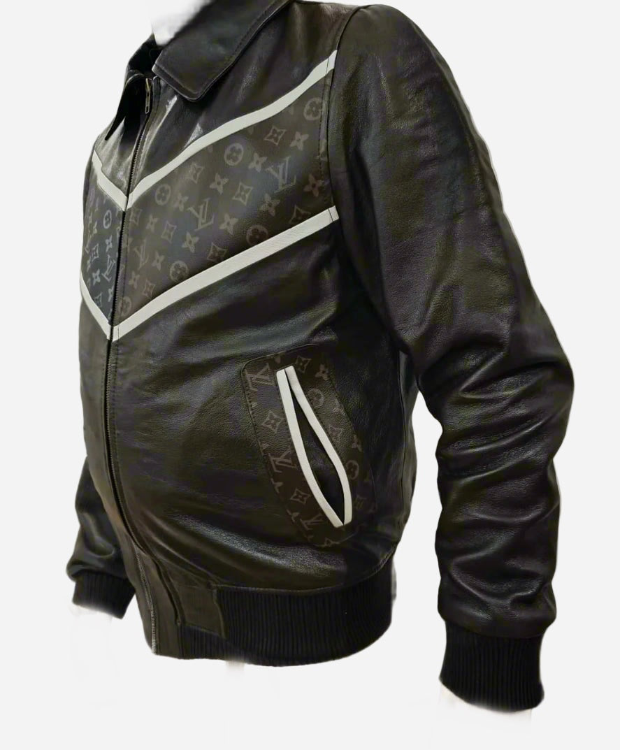 LV monogrammed Bomber Jacket
