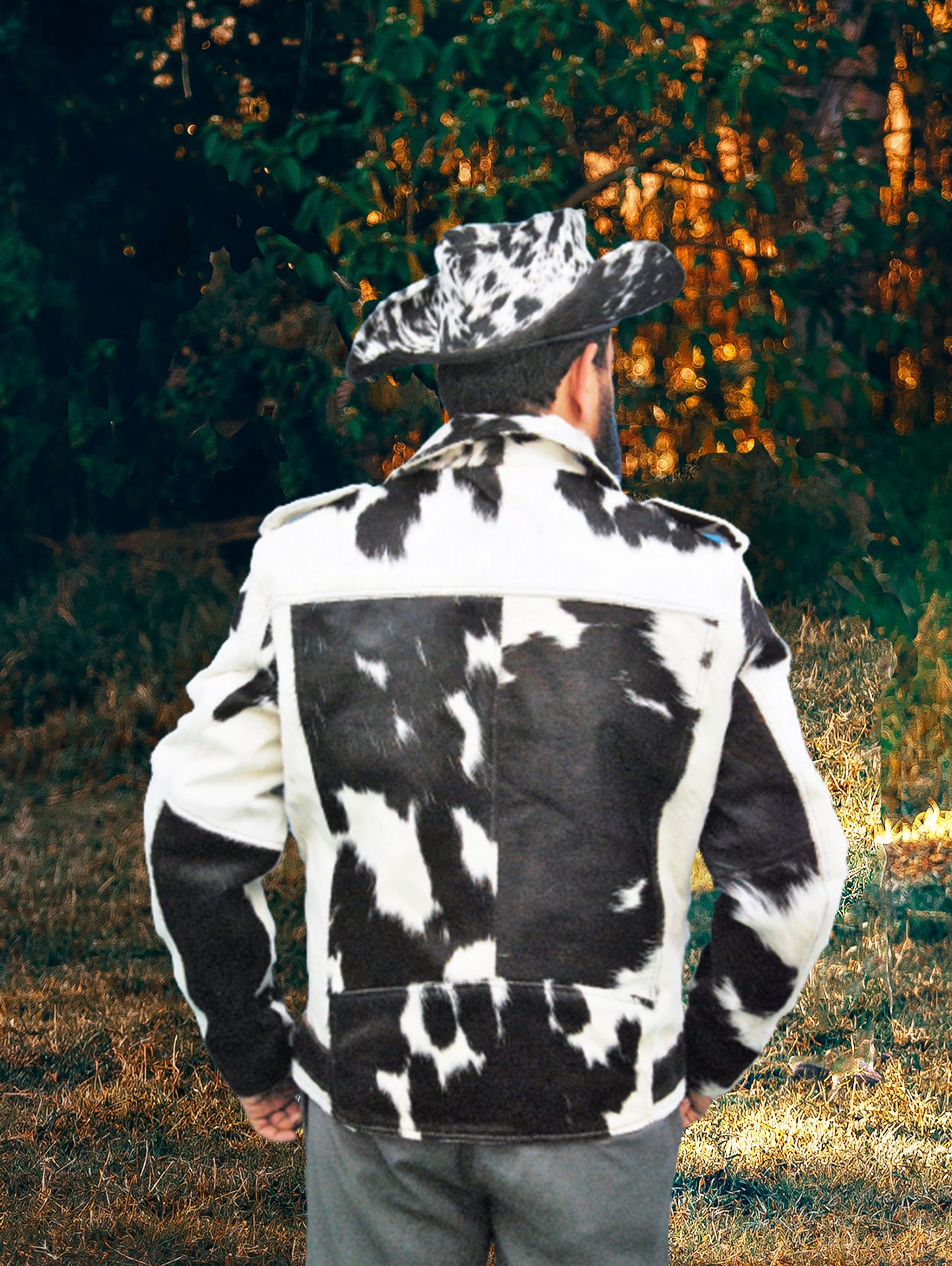 mens winter jacket cowboy jacket motorcycle jacket cowhide jacket men black and white jacket biker jacket men western jackets gift for him gift for men men's fashion custom-made jackets men riders jackets men's cowhide jackets