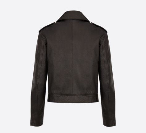 Walnut Brown Leather Jacket For Men | 2022 Winter Biker Jacket