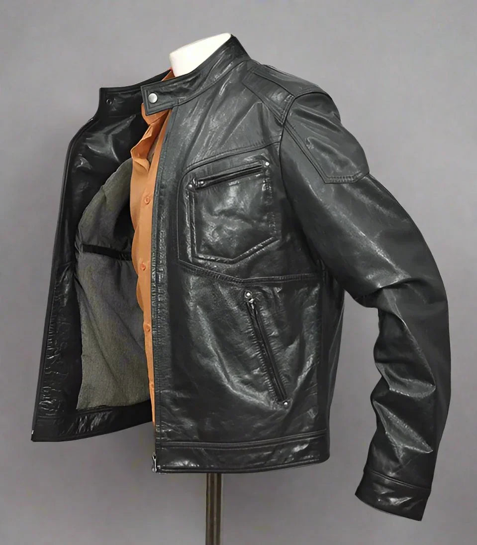 mens real leather biker jacket mens leather moto jacket motorcycle leather jackets for men leather jacket vintage mens black leather jacket men mens black leather jacket moto jacket men
