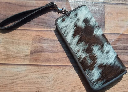 ladies wallet cowhide wallet handmade wallet for women cowhide wallets for women leather wallets clutches brown wallets gift for her customize wallets brown wallets