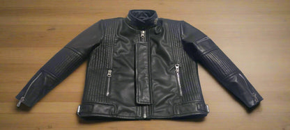 Daft Punk Inspired Leather Jacket | Black Leather Jacket For Men