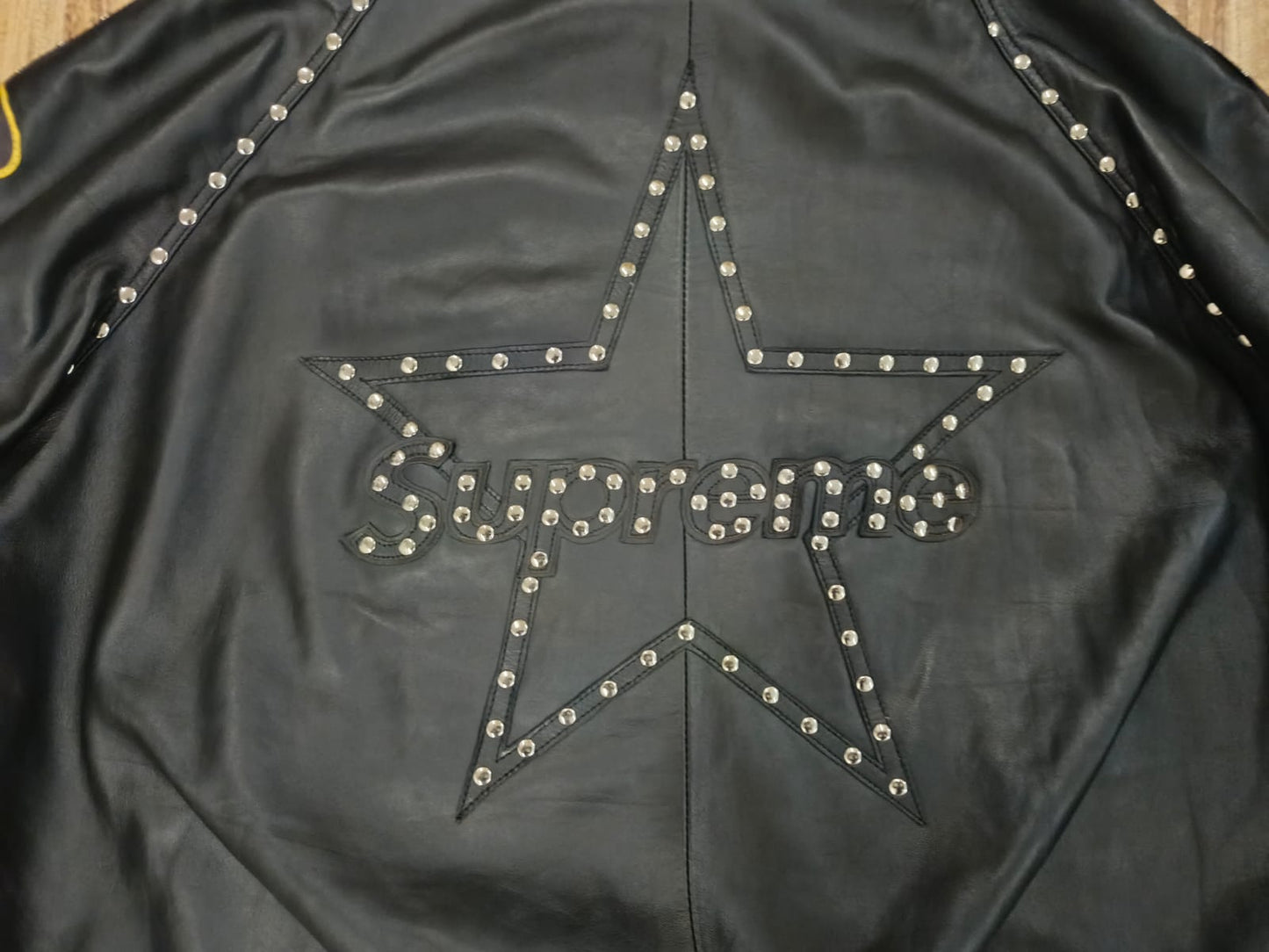 Star Studded Supreme Leather Jacket