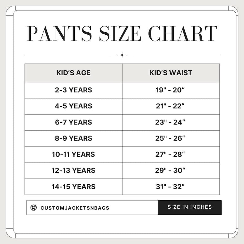 Kids Genuine Leather Pants