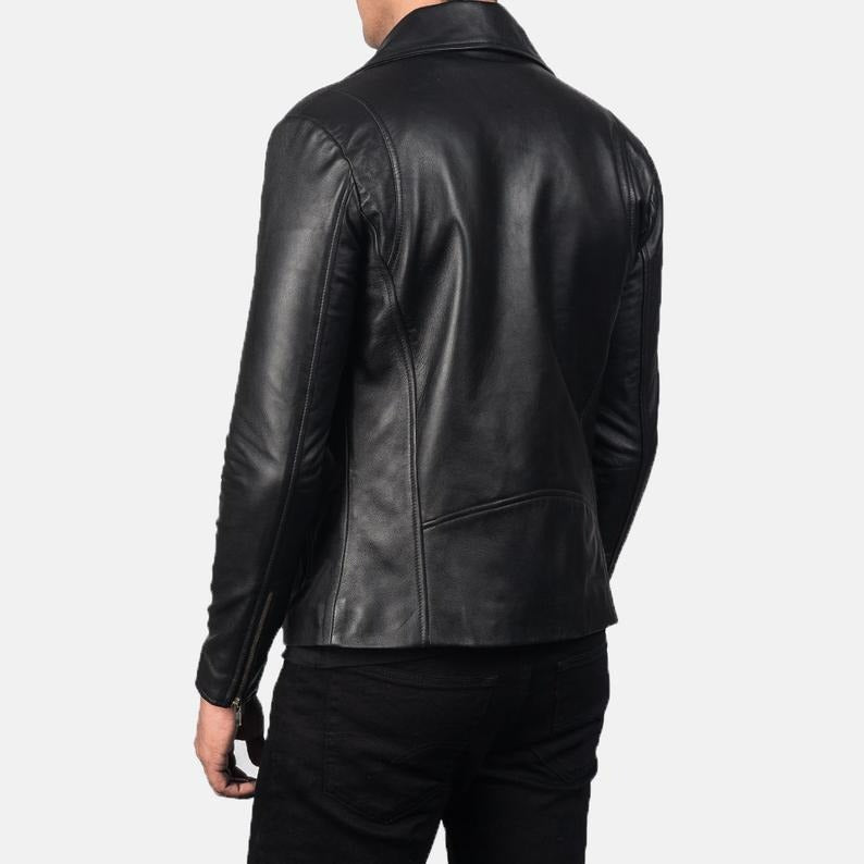 mens leather jacket black biker jacket for men winter leather jacket 2023 motorcycle jacket men black biker jacket men negan jacket men genuine leather jacket men