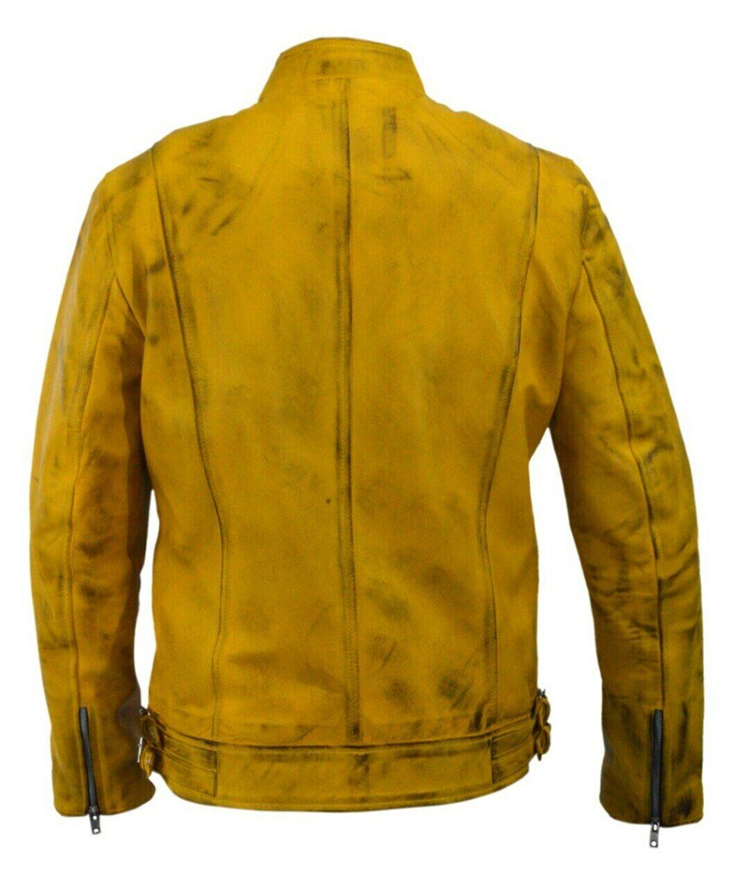 Dirk Gently Holistic Yellow Leather Jacket