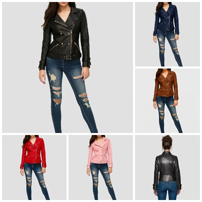 Rose Gold Biker Jacket