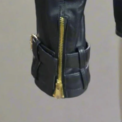 Rose Gold Biker Jacket