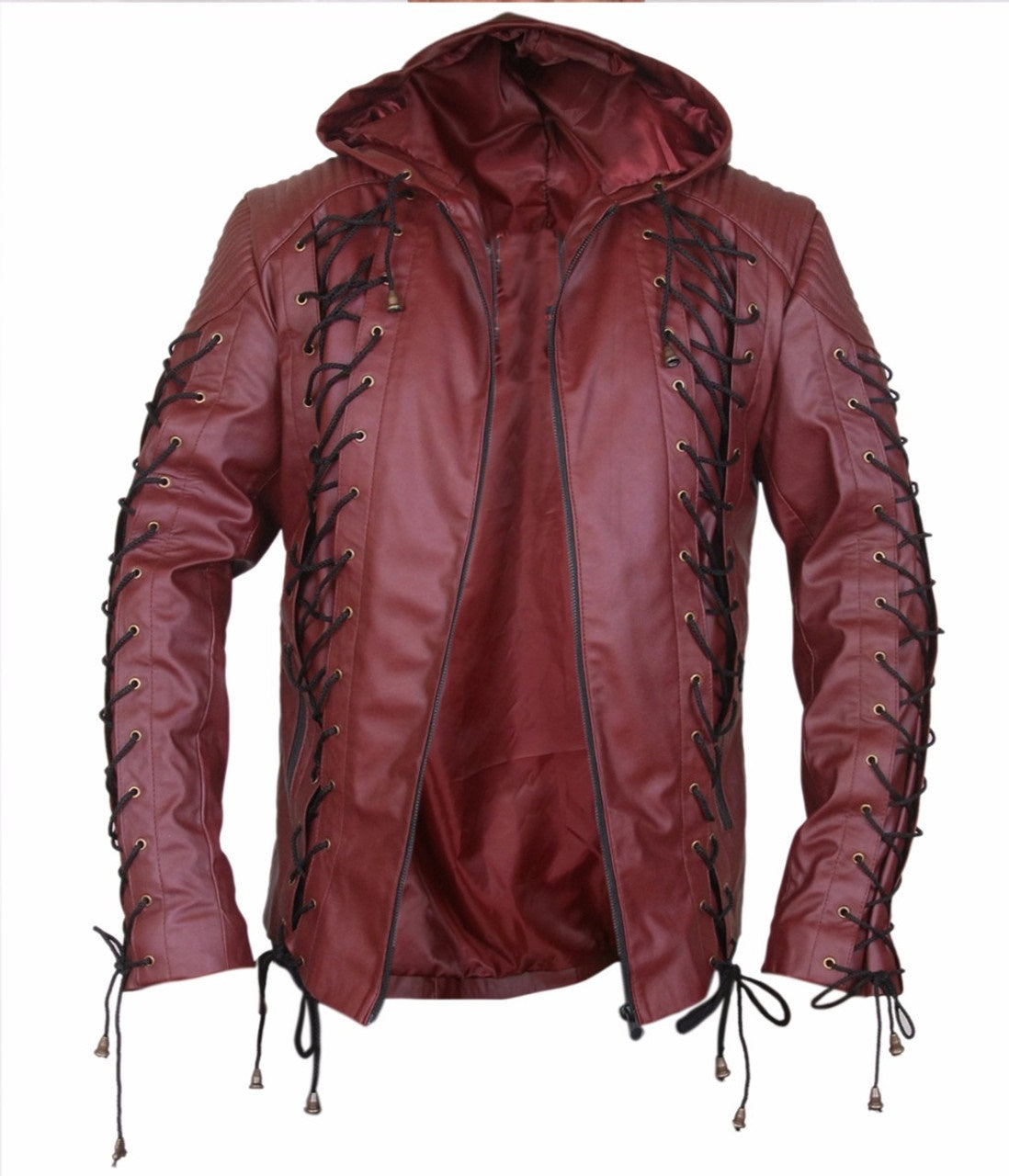 Arrow Arsenal Roy Harper Colton Haynes Jacket by Ruby Leather