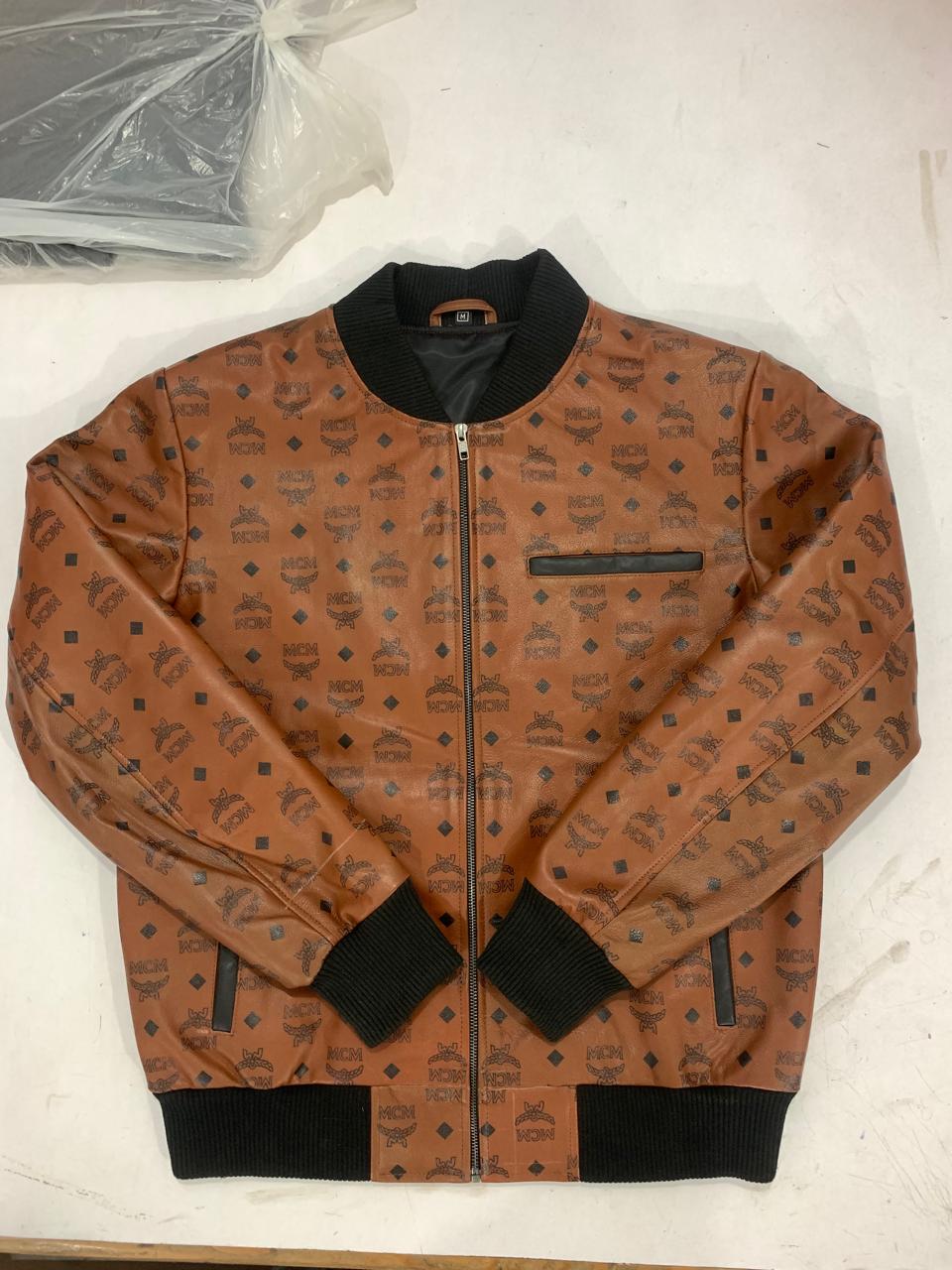 Bomber Leather Jacket For Men Customize Jackets