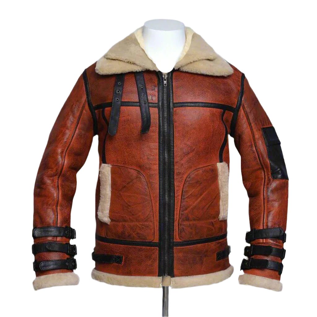 leather bane coat mens flight leather jacket mens jacket with fur brown leather coat brown leathere jacket mens jacket with fur 