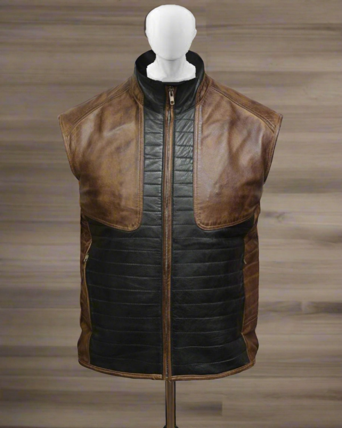 mens leather vest mens genuine leather jacket black leatehr vvest for men gift for men brown leatehr vest mens motorcycle jacket genuine leather vest for emn3