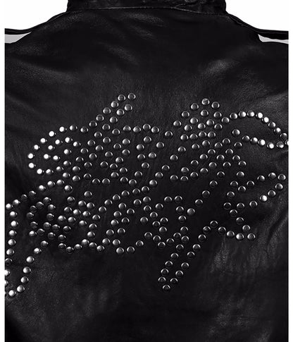 Men's Black Daft Punk Leather Jacket