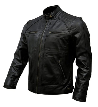 mens leatehr jacket black biker jacket men genuine leather jacket men motorcycle jacket men vintage leather jacket mens winter jacket