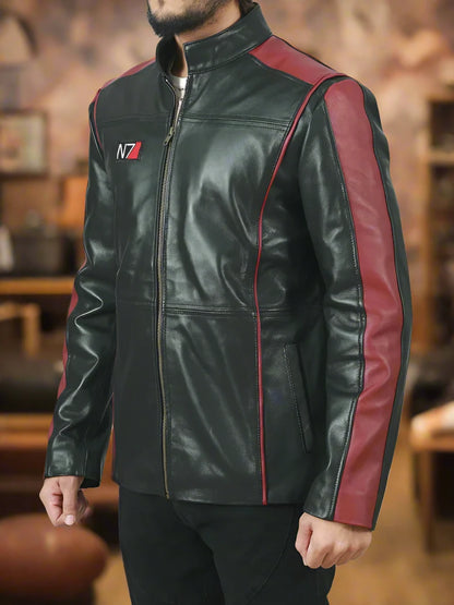 N17 Commander Leather Jacket For Men