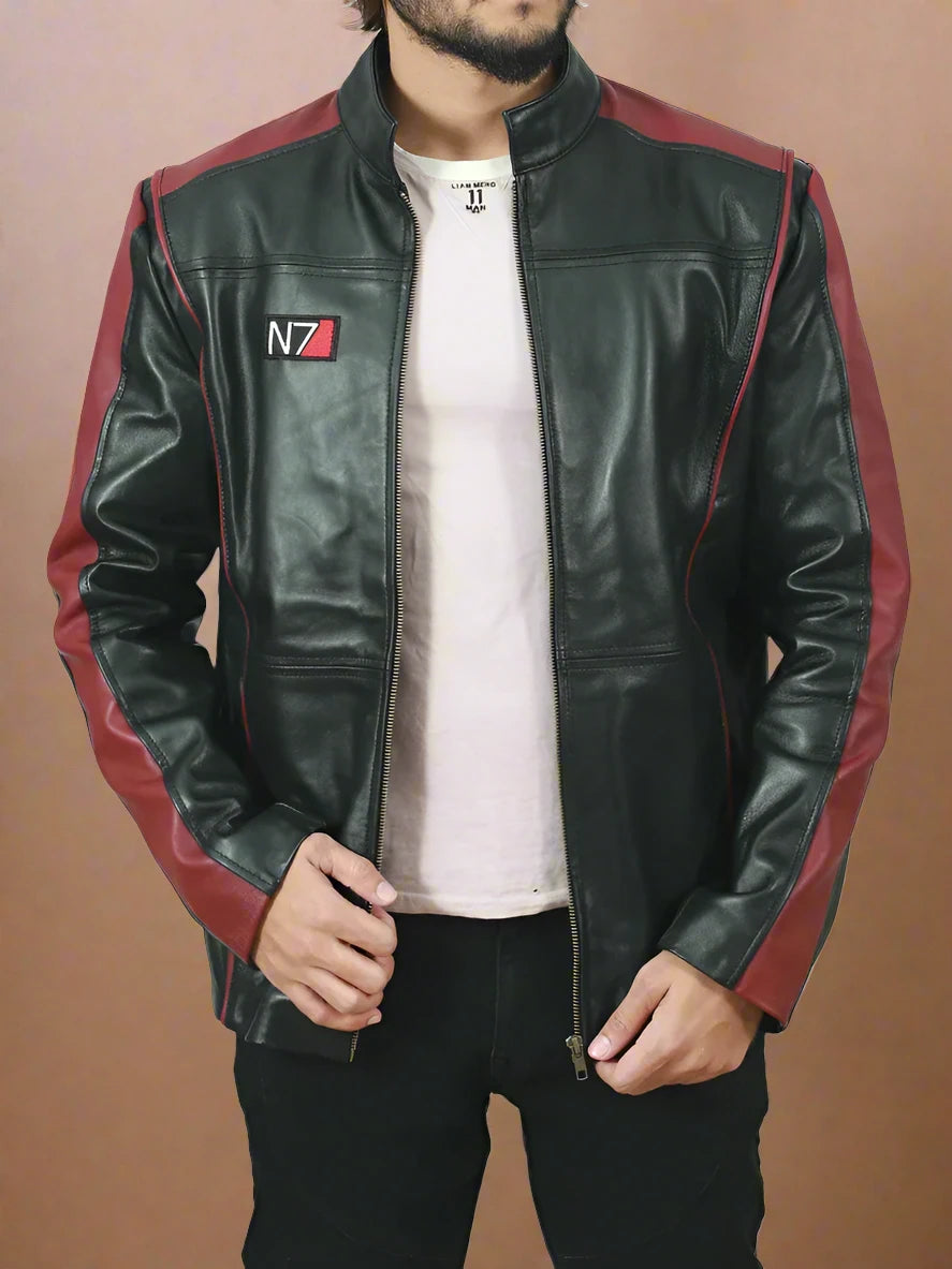 N17 Commander Leather Jacket For Men