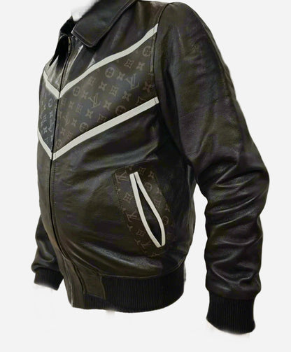 LV monogrammed Bomber Jacket