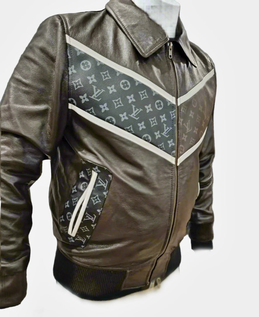 LV monogrammed Bomber Jacket