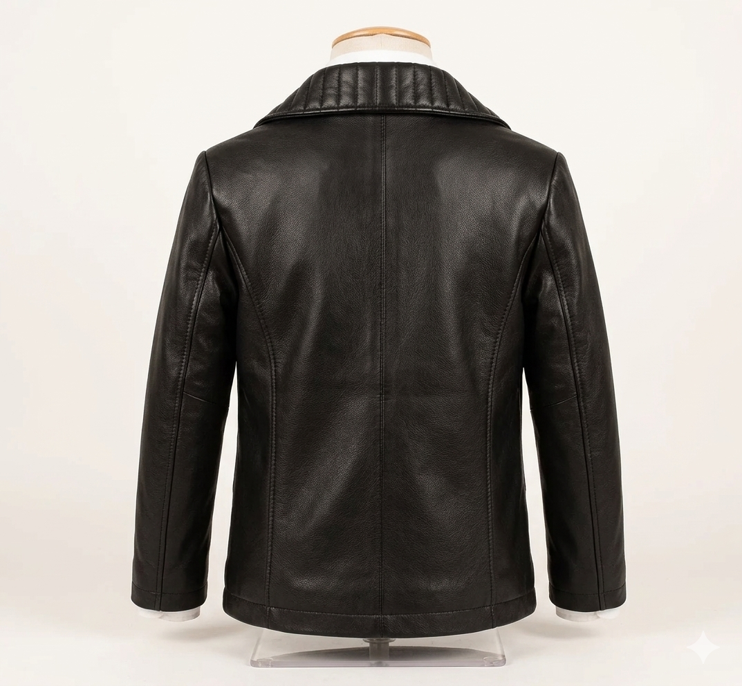 Michael Jackson Billie jean Jacket backside on a mannueqiun in a light gray background