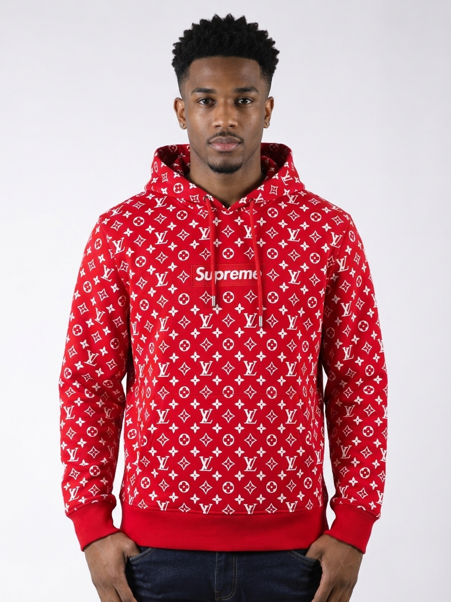 Men’s Red fashion Hoodie