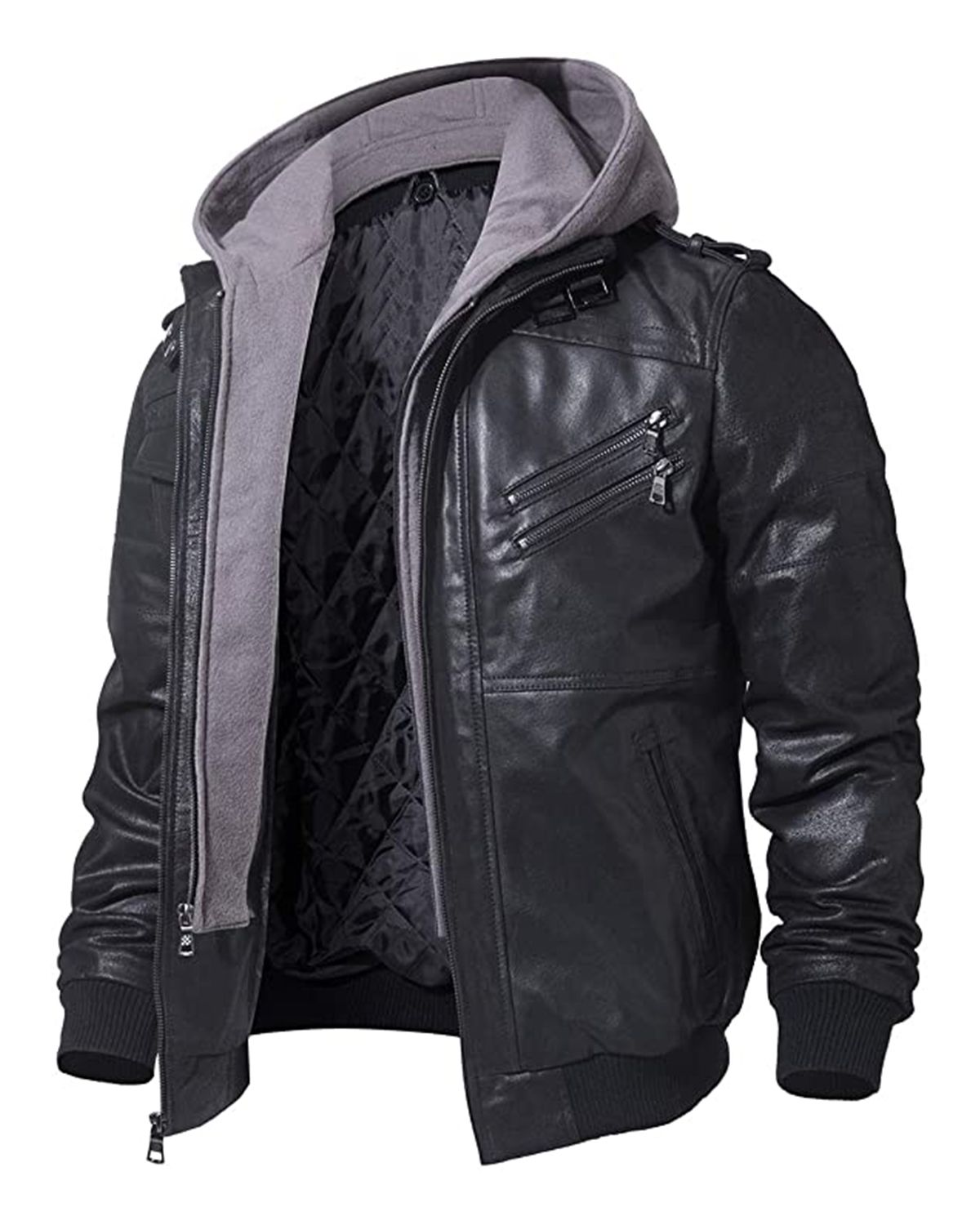 flight leather jacket men brown leather jacket men brown mens jacket winter jacket for men gift for men zip-up hoodie men mens leather hoodie