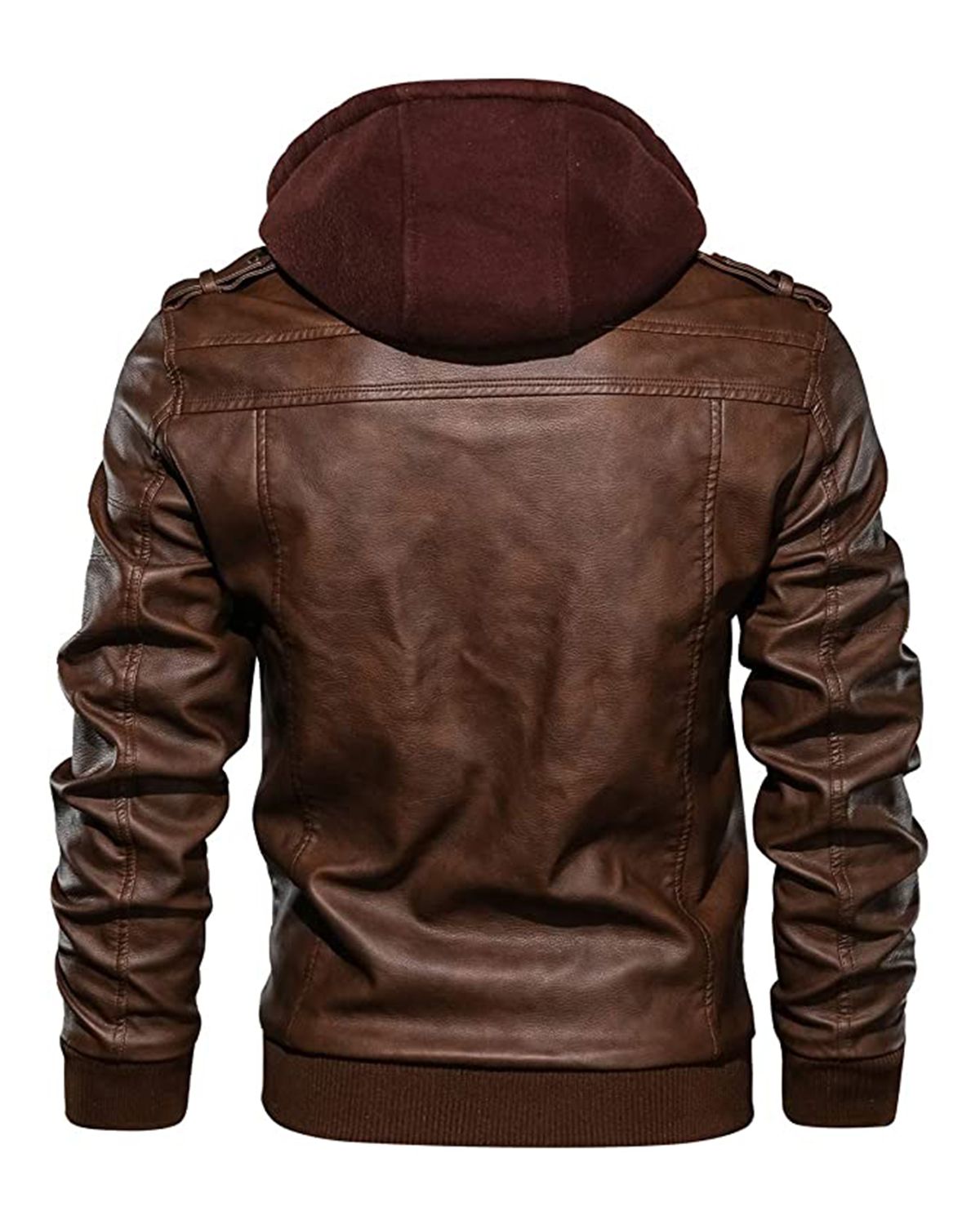 flight leather jacket men brown leather jacket men brown mens jacket winter jacket for men gift for men zip-up hoodie men mens leather hoodie