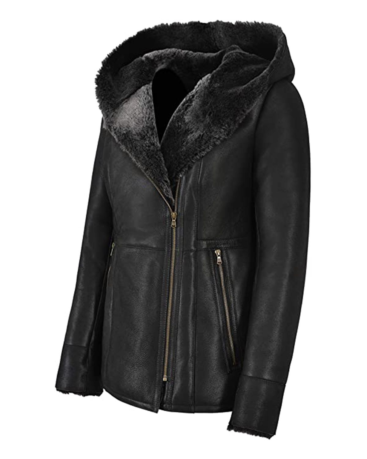 women fur jacket shearling jacket for women black leatehr jacket black leather fur coat genuine leather jacket warm fur coat women winter coats women coats and jacket