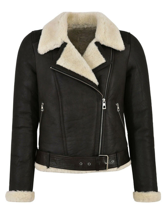 womens winter jacket fur collar jacket women girls leather jacket sheep fur jacket women shearling jacket womens leather jacket black bomber jacket women