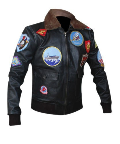 Top Gun Pete Maverick Tom Cruise Black Jacket