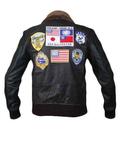 Top Gun Pete Maverick Tom Cruise Black Jacket