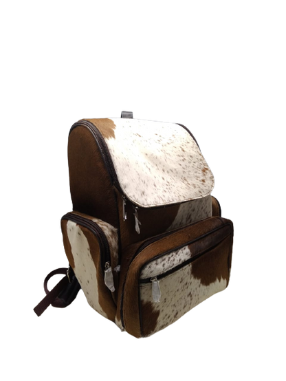 Real cowhide backpack mummy backpack baby diaper bag carry on travel backpack laptop backpack