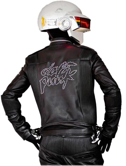 black biker leather jacket men's winter jacket daft punk jackets genuine leather jacket men stylish jacket for men black motorcycle leather jacket